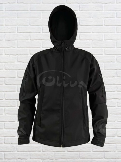 Куртка демісезонна (Софтшел) - чорна