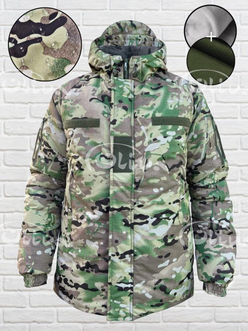 Водозахисна зимова куртка(мультикам)